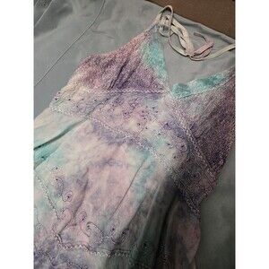 Y2k Fairycore rave Tie Dye Dress